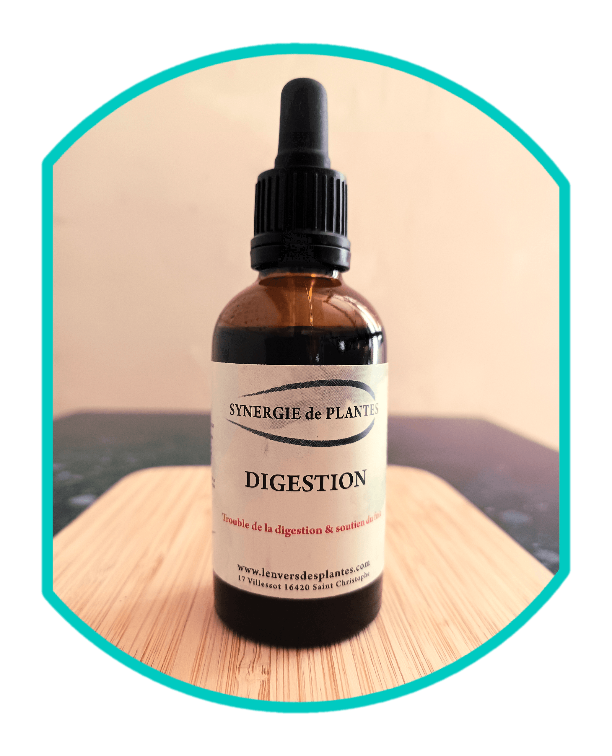 Flacon synergie plantes digestion