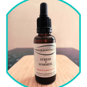 Flacon synergie de bourgeons stress et sommeil